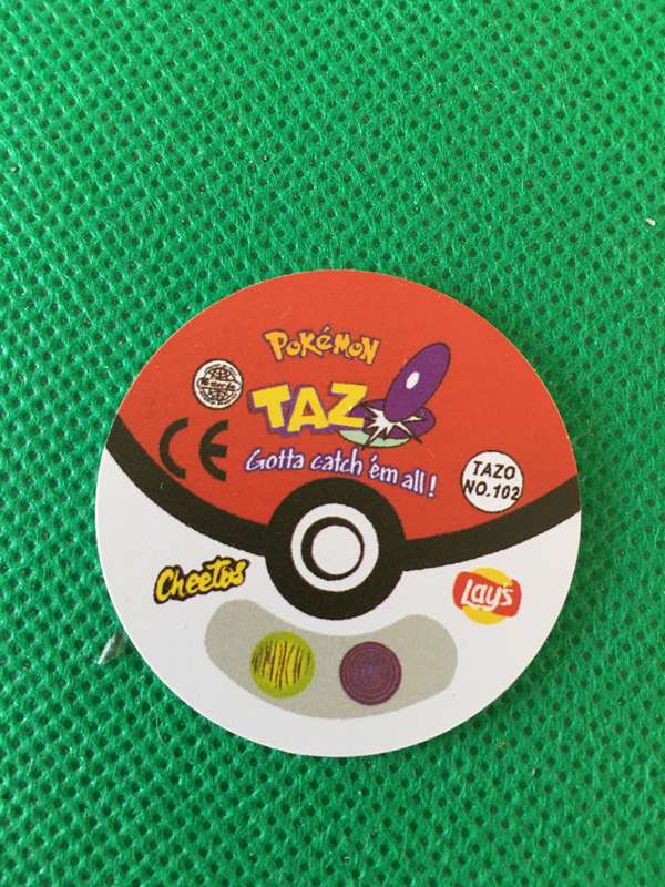 POKEMON TAZO RELEASED BY NINTENDO  AROUND THE 2000'S - CHEETOS / LAYS -NO. 102 - EXEGGCUTE