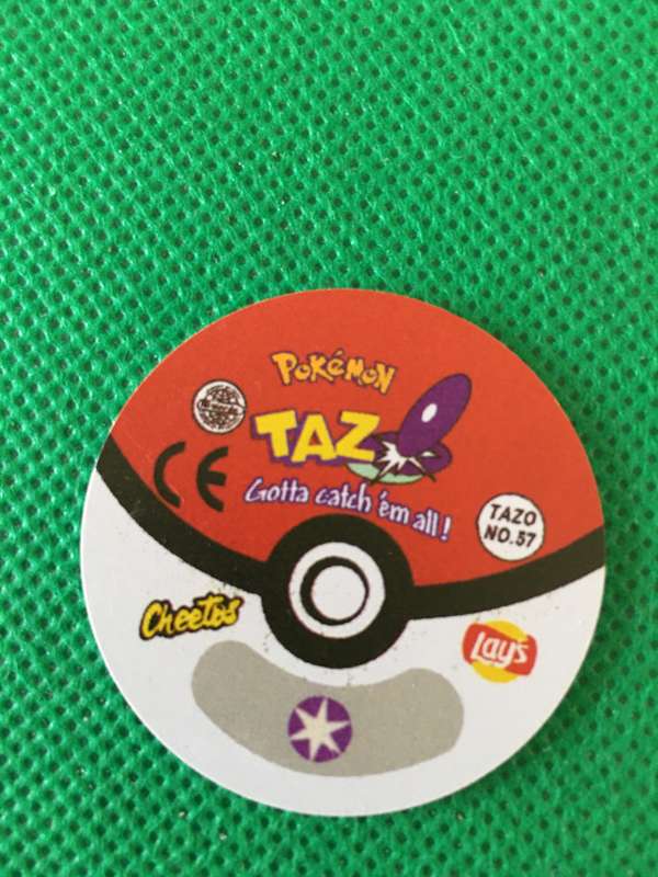 POKEMON TAZO RELEASED BY NINTENDO  AROUND THE 2000'S - CHEETOS / LAYS -NO. 57 - PRIMEAPE