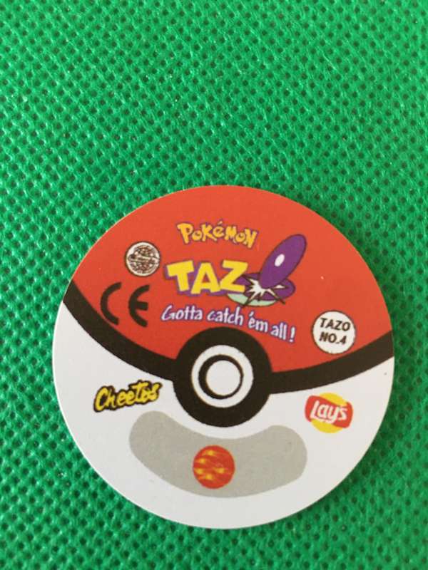 POKEMON TAZO RELEASED BY NINTENDO  AROUND THE 2000'S - CHEETOS / LAYS -NO. 4 - CHARMANDER