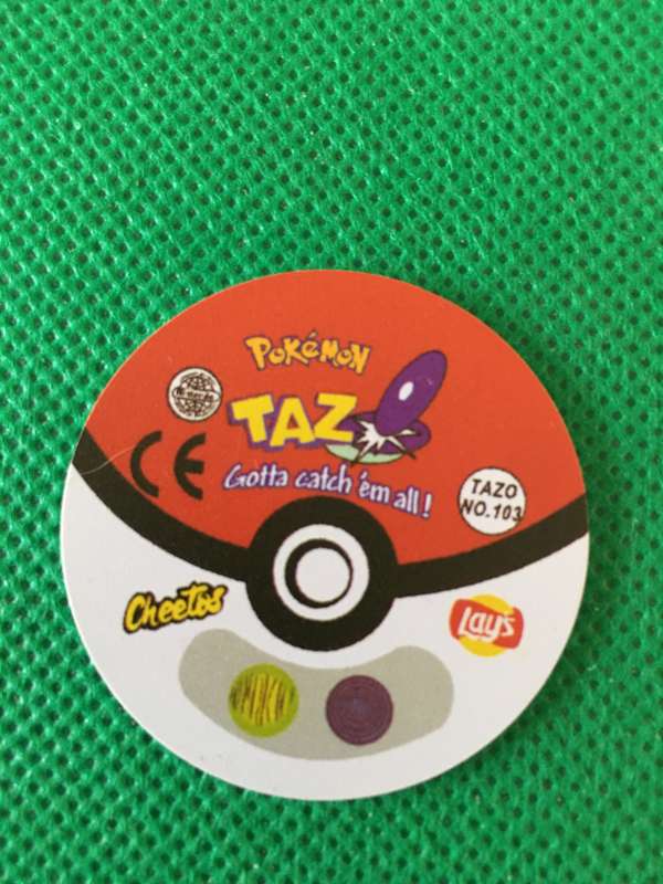 POKEMON TAZO RELEASED BY NINTENDO  AROUND THE 2000'S - CHEETOS / LAYS -NO. 103 - EXEGGUTOR