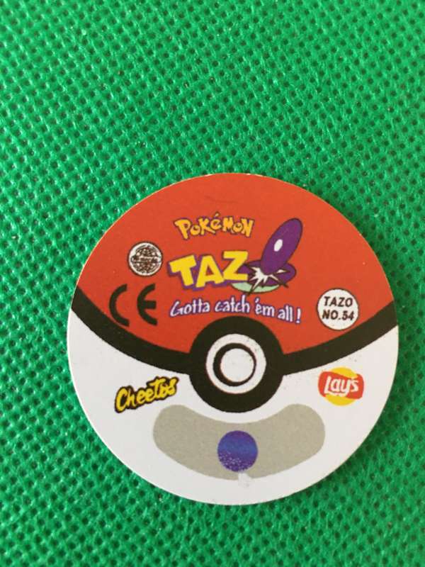 POKEMON TAZO RELEASED BY NINTENDO  AROUND THE 2000'S - CHEETOS / LAYS -NO. 54 - PSYDUCK