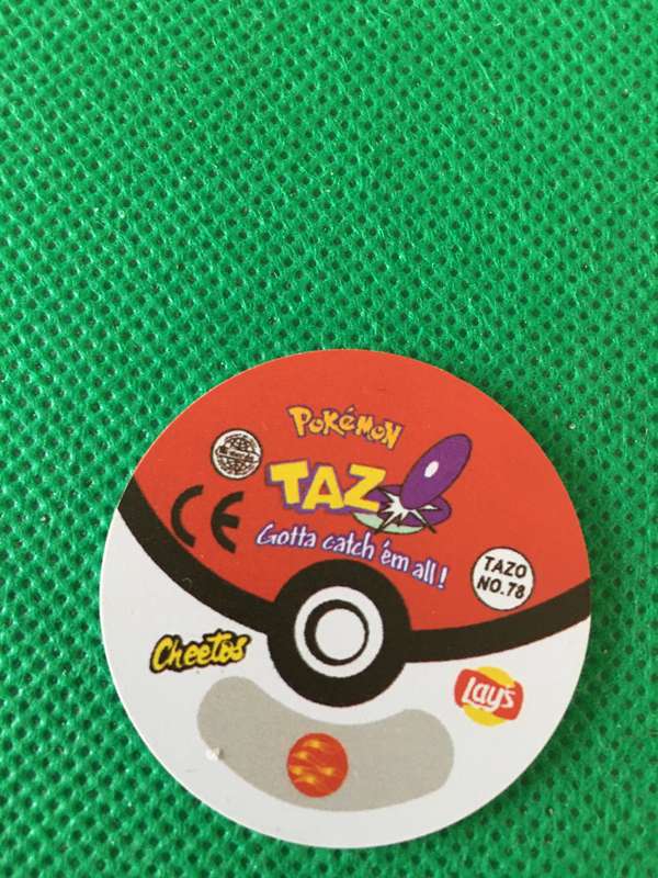 POKEMON TAZO RELEASED BY NINTENDO  AROUND THE 2000'S - CHEETOS / LAYS -NO. 78 - RAPIDASH