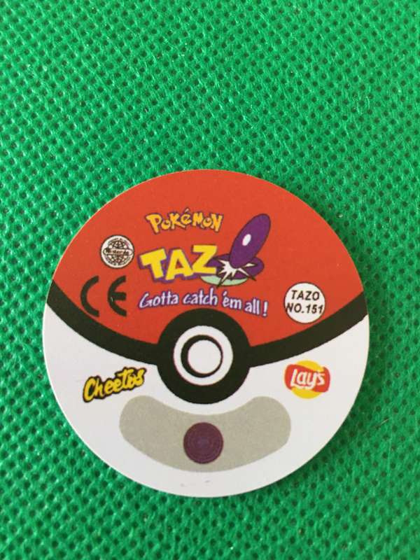 POKEMON TAZO RELEASED BY NINTENDO  AROUND THE 2000'S - CHEETOS / LAYS -NO. 151 - MEW