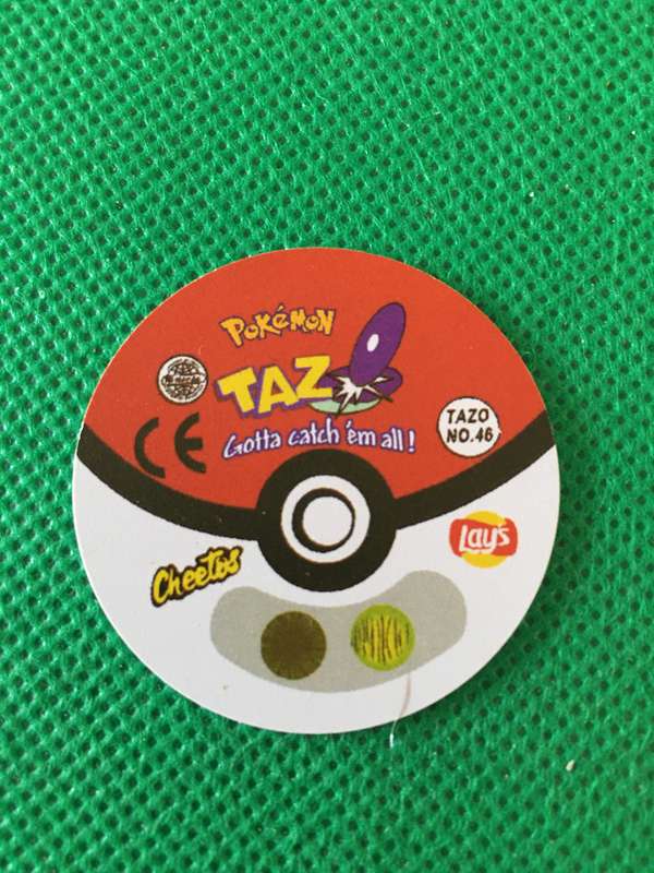 POKEMON TAZO RELEASED BY NINTENDO  AROUND THE 2000'S - CHEETOS / LAYS -NO. 46 - PARAS