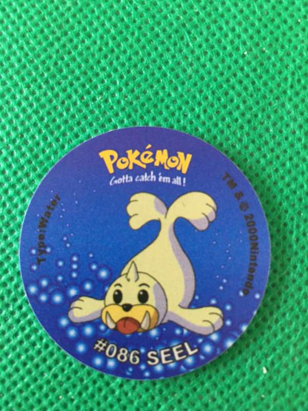 POKEMON TAZO RELEASED BY NINTENDO  AROUND THE 2000'S - CHEETOS / LAYS -NO. 86 - SEEL