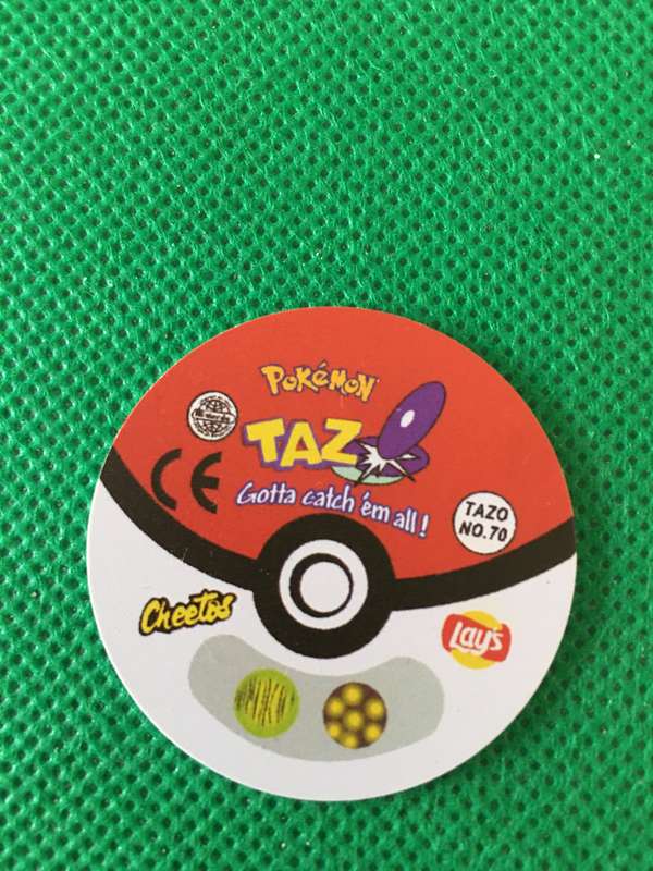 POKEMON TAZO RELEASED BY NINTENDO  AROUND THE 2000'S - CHEETOS / LAYS -NO. 70 - WEEPINBELL