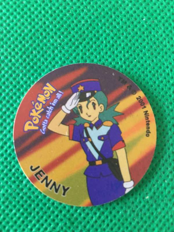 POKEMON TAZO RELEASED BY NINTENDO  AROUND THE 2000'S - CHEETOS / LAYS -NO. 4 - JENNY