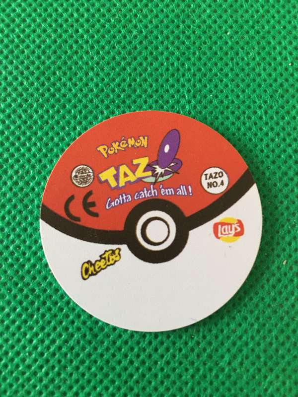 POKEMON TAZO RELEASED BY NINTENDO  AROUND THE 2000'S - CHEETOS / LAYS -NO. 4 - JENNY