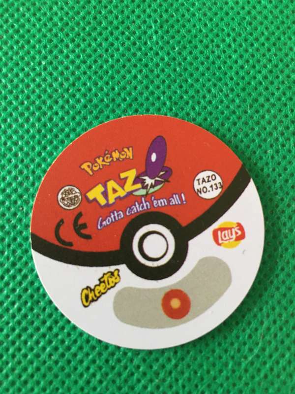 POKEMON TAZO RELEASED BY NINTENDO  AROUND THE 2000'S - CHEETOS / LAYS -NO. 133 - EEVEE