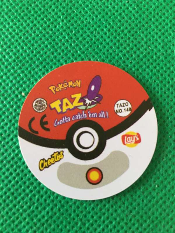 POKEMON TAZO RELEASED BY NINTENDO  AROUND THE 2000'S - CHEETOS / LAYS -NO. 148 - DRAGONAIR