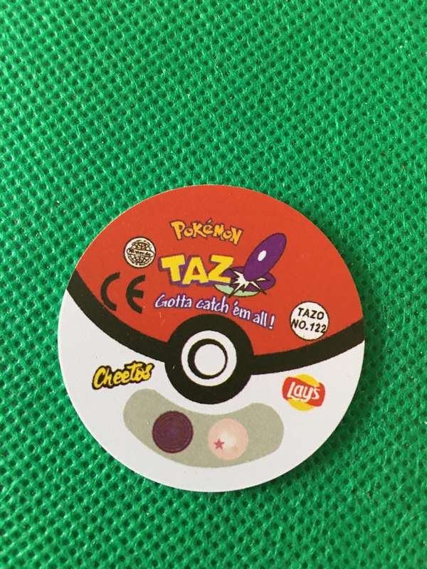 POKEMON TAZO RELEASED BY NINTENDO  AROUND THE 2000'S - CHEETOS / LAYS -NO. 122 - MR. MIME
