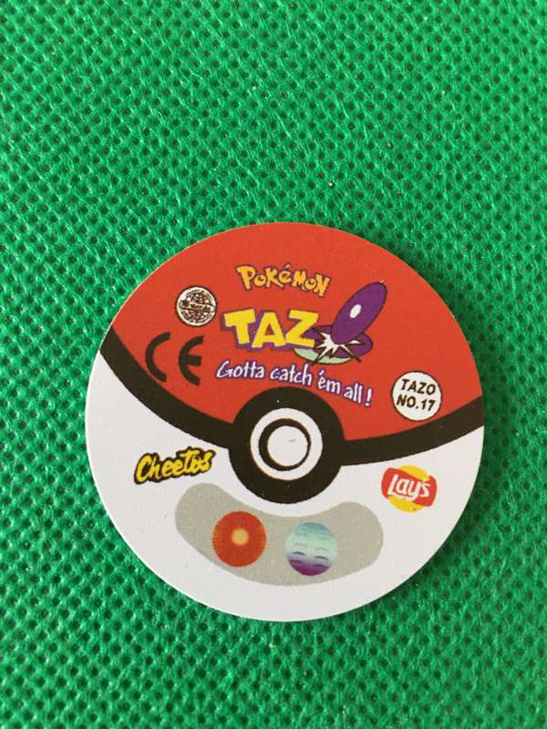 POKEMON TAZO RELEASED BY NINTENDO  AROUND THE 2000'S - CHEETOS / LAYS -NO.  17 - PIDGEOTTO