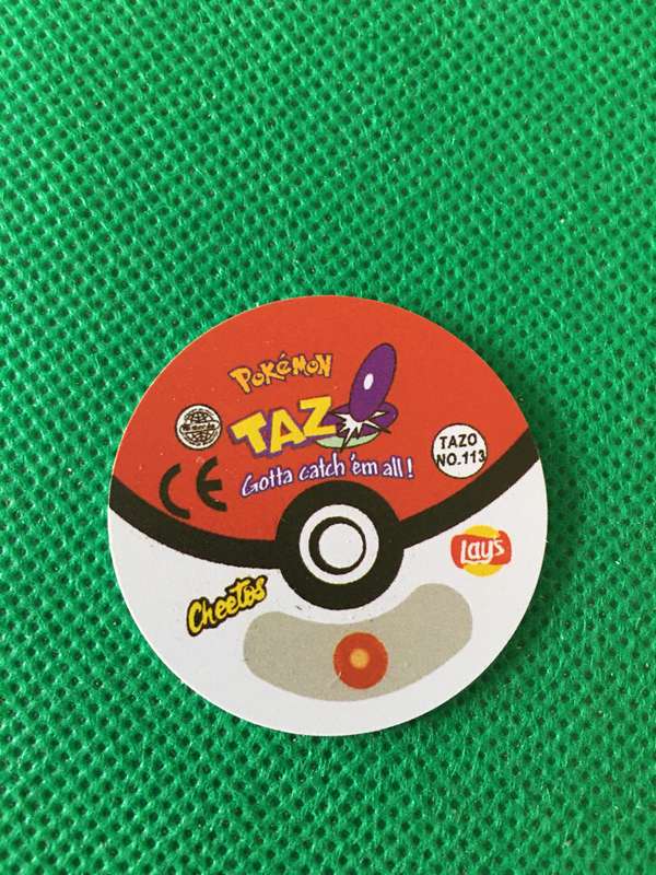 POKEMON TAZO RELEASED BY NINTENDO  AROUND THE 2000'S - CHEETOS / LAYS -NO. 113 - CHANSEY