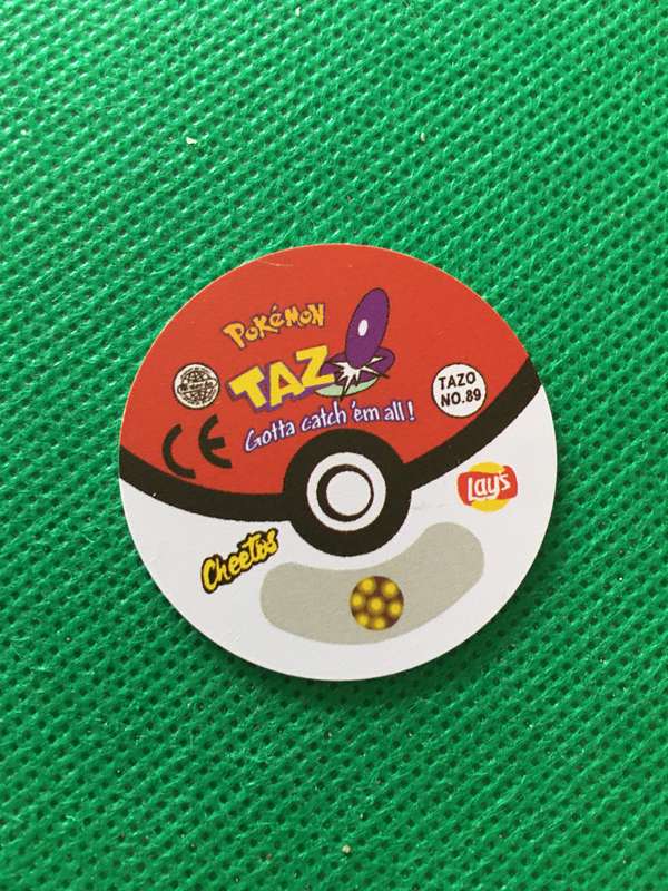 POKEMON TAZO RELEASED BY NINTENDO  AROUND THE 2000'S - CHEETOS / LAYS -NO. 89  - MUK