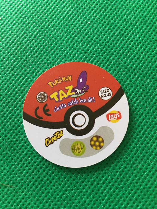 POKEMON TAZO RELEASED BY NINTENDO  AROUND THE 2000'S - CHEETOS / LAYS -NO. 45  - VILEPLUME
