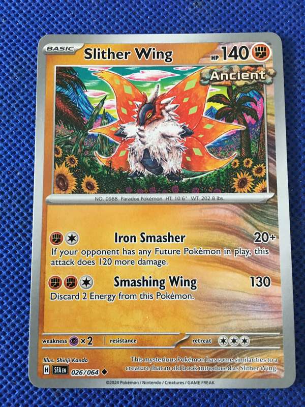 POKEMON TRADING CARD - SLITHER WING