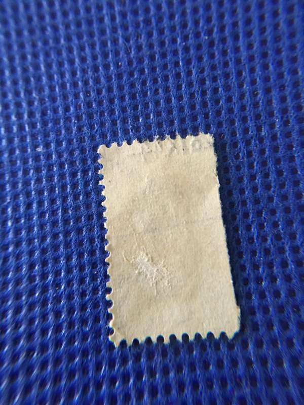SOUTH AFRICA  SAILOR STAMP 2D WITH WEIRD CANCELLATION