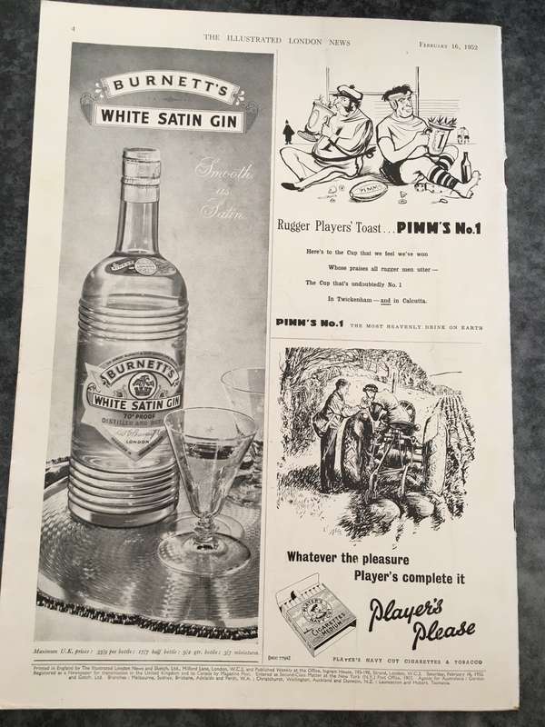 THE ILLUSTRATED LONDON NEWS - THE DEATH OF KING GEORGE VI - 1952