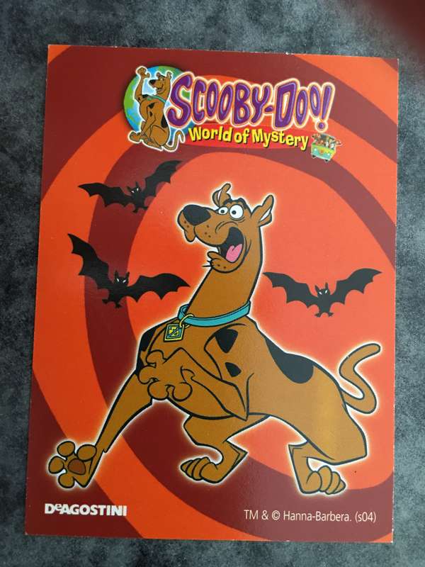 HANNA-BARBERA - SCOOBY-DOO - WORLD OF MYSTERY - PACK OF 8 CARDS