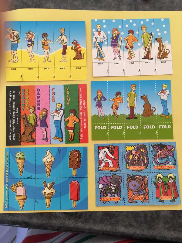 HANNA BARBERA - SCOOBY-DOO PACK OF 6 PUZZLE CARDS