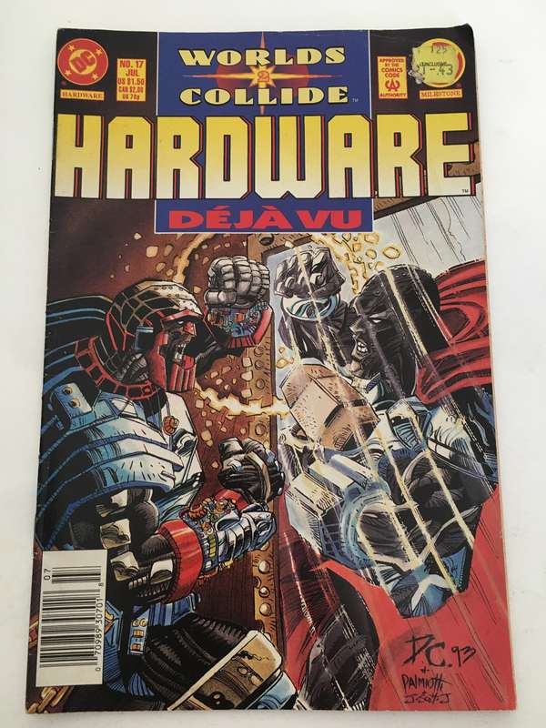 DC COMICS - WORLDS 2 COLLIDE HARDWARE DEJAVU - NO. 17 - 1994