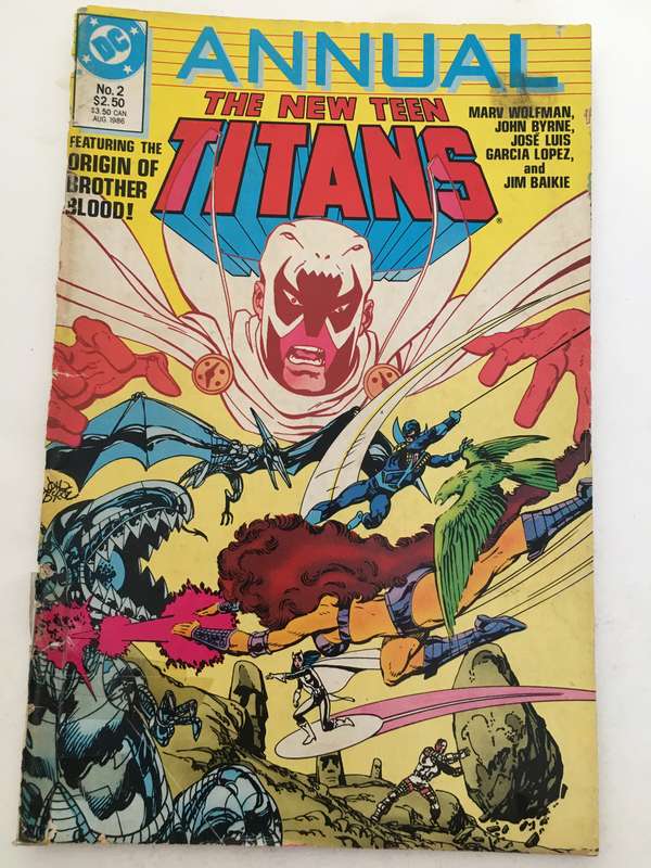 DC COMICS - THE NEW TEEN TITANS - NO. 2 - 1986