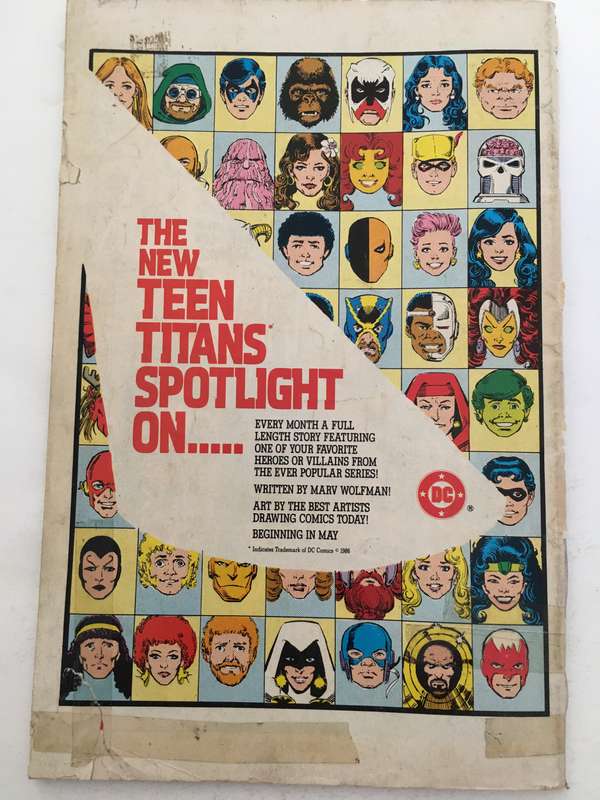 DC COMICS - THE NEW TEEN TITANS - NO. 2 - 1986