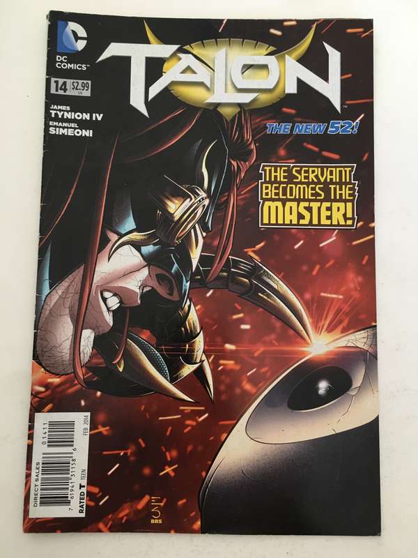 DC COMICS - TALON NO. 14 - 1996