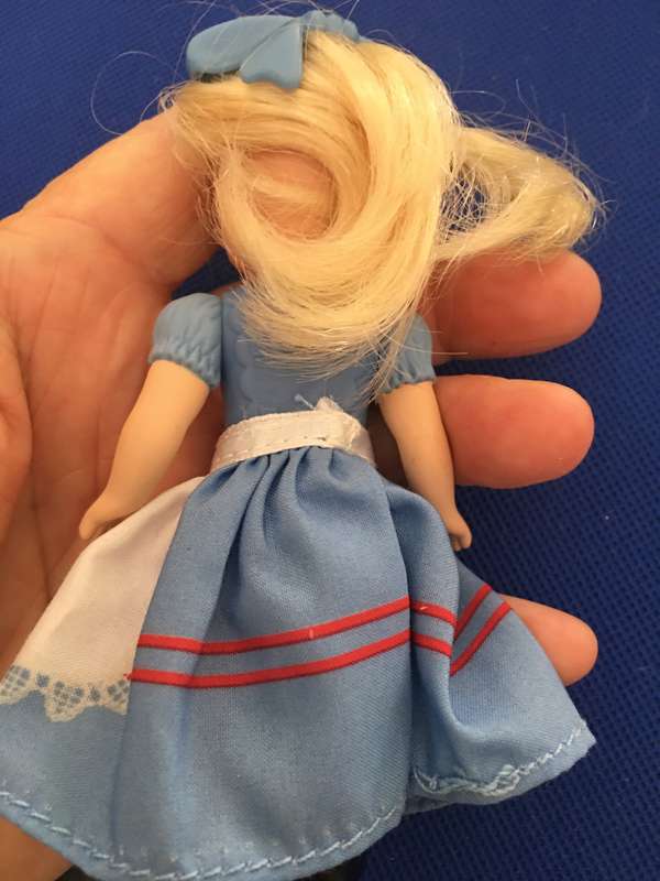 LOVELY VINTAGE SMALL DOLL MOVING EYES