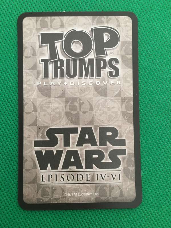 TOP TRUMPS STAR WARS EPISODE IV - VI - TRADING CARD -  R2 - D2