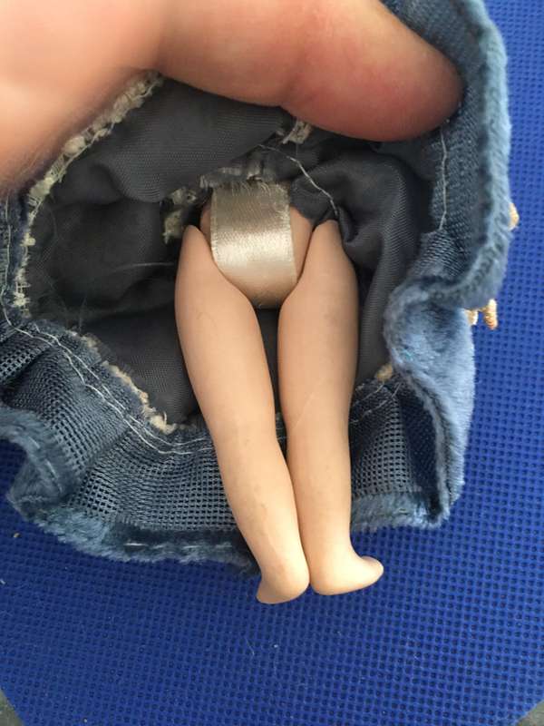 VINTAGE PORCELAIN SMALL DOLL
