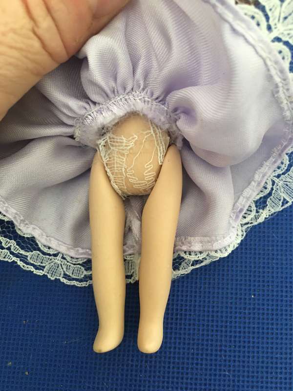 VINTAGE SMALL PORCELAIN DOLL
