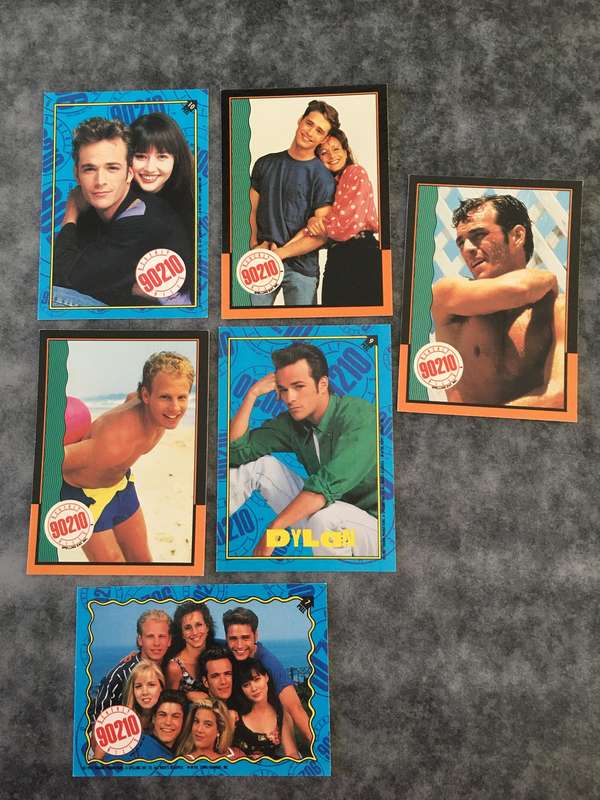 BEVERLY HILLS 90210  - 1991 TRADING CARDS FROM THE SERIES PACK OF  6 CARDS