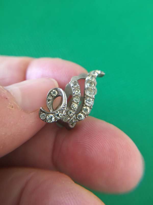 VINTAGE EARRINGS WITH STONES