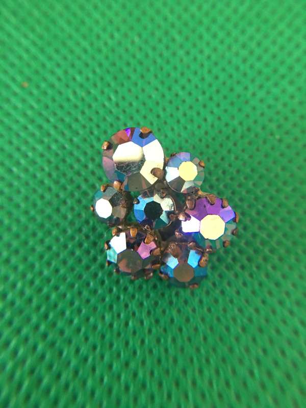 VINTAGE EARRINGS  WITH STONES