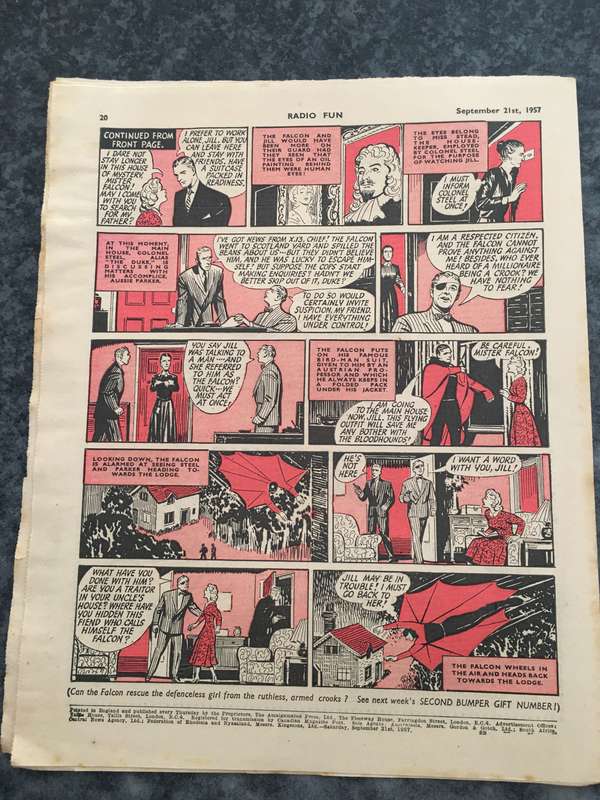VINTAGE TO ANTIQUE - COMIC/ MAGAZINE - RADIO FUN - 1957