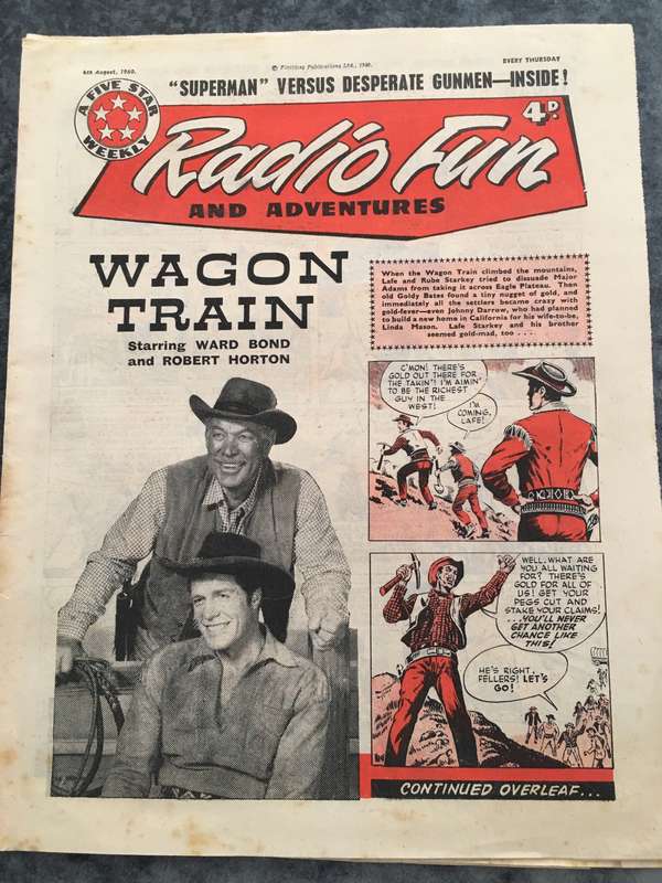 VINTAGE TO ANTIQUE - COMIC/ MAGAZINE - RADIO FUN - 1960
