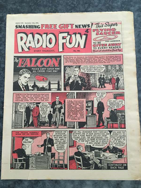 VINTAGE TO ANTIQUE - COMIC/ MAGAZINE - RADIO FUN - 1957