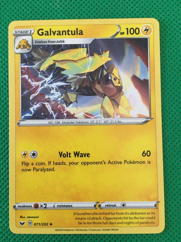 POKEMON TRADING CARD - GALVANTULA