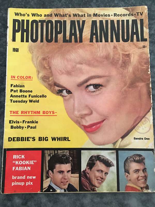 VINTAGE PHOTOPLAY ANNUAL 1960 MAGAZINE