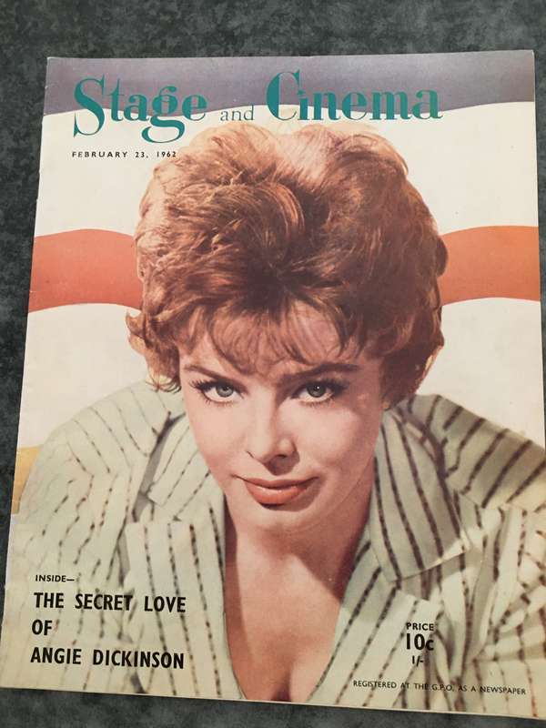 VINTAGE STAGE AND CINEMA  - 1962 - MAGAZINE
