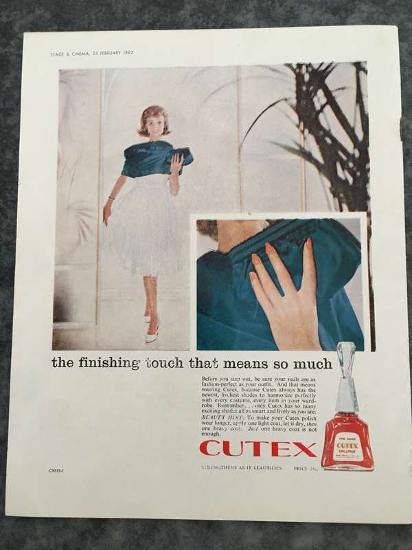 VINTAGE STAGE AND CINEMA  - 1962 - MAGAZINE