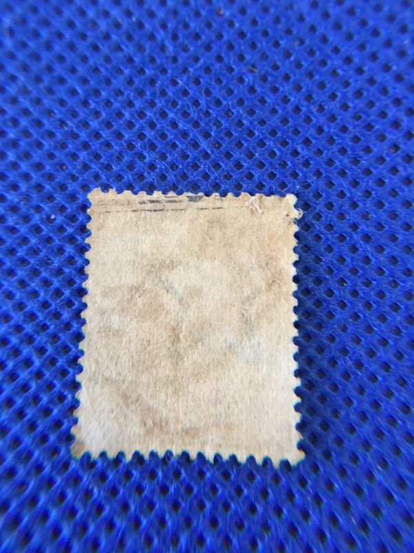INDIA QUEEN VICTORIA HALF ANNA USED STAMP