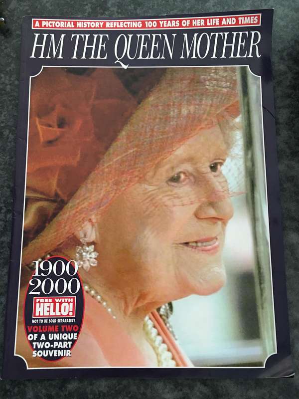HM THE QUEEN MOTHER ROYALTY MAGAZINE