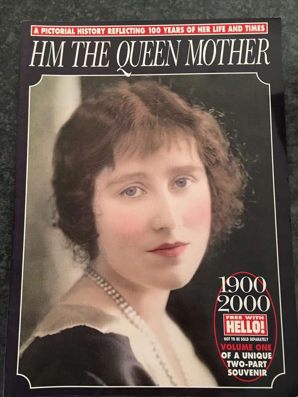 HM  THE QUEEN MOTHER  ROYALTY MAGAZINE