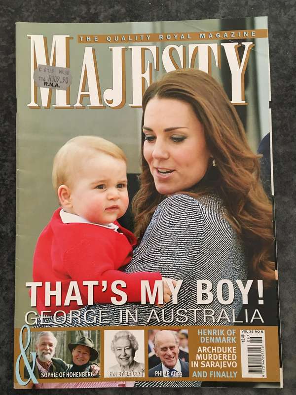 MAJESTY MAGAZINE - THAT'S MY BOY
