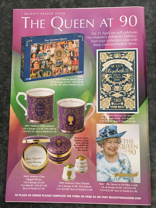 MAJESTY MAGAZINE - GEORGE  GOES TO SCHOOL