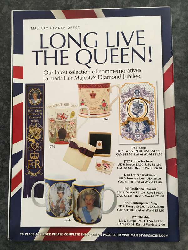 MAJESTY MAGAZINE - 60 GLORIUS YEARS