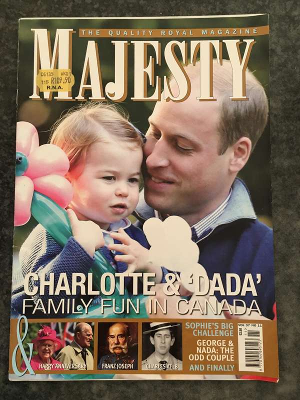 MAJESTY MAGAZINE - CHARLOTTE  & DADA