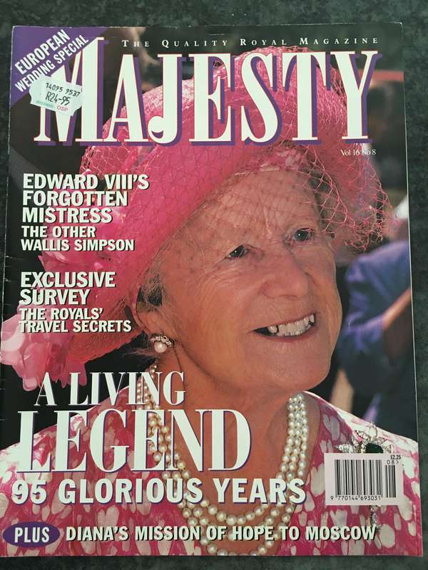 MAJESTY MAGAZINE - A LIVING LEGEND
